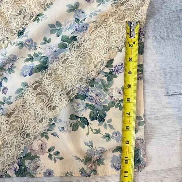 Entro Boho Floral Lace Kimono Open Flowy Cardigan S/M - Picture 9 of 15